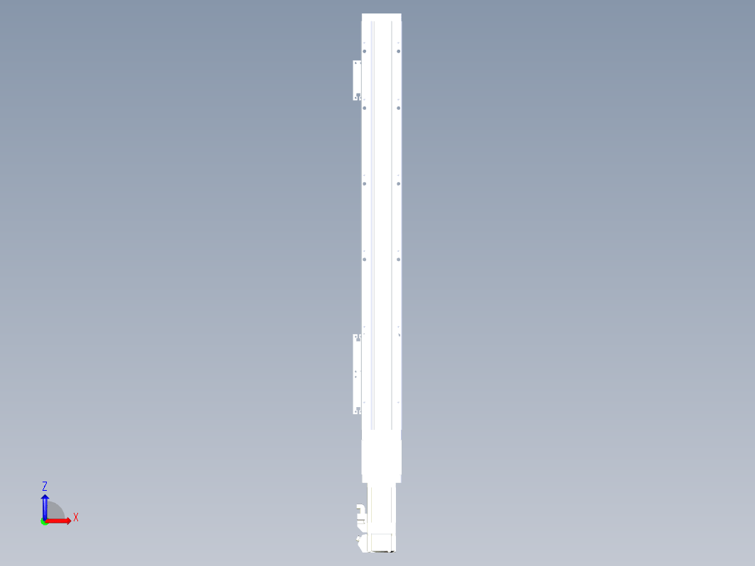 轨道内嵌式螺杆滑台KGH5-400-BC-100W-C4