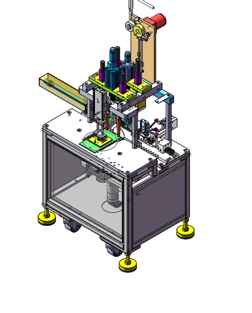 新版旋转耳带焊接机3D原档+工程图+BOM