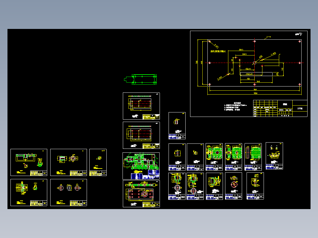 1E43耐久夹具装配图