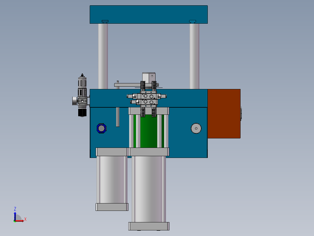 四柱油压机