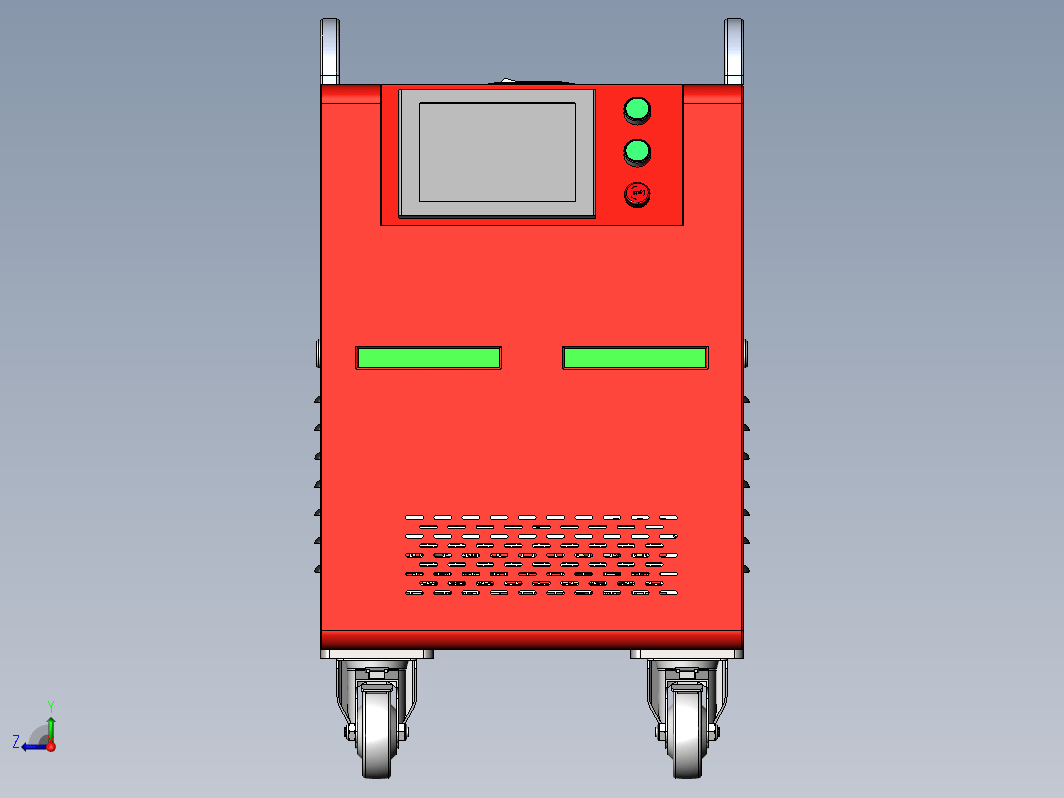 手持式100-300W风冷激光清洗机