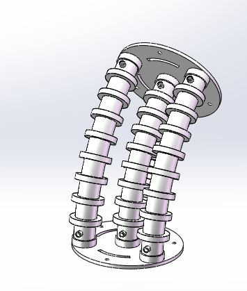 气动软体机械臂模块SolidWork模型三维SW2018带参