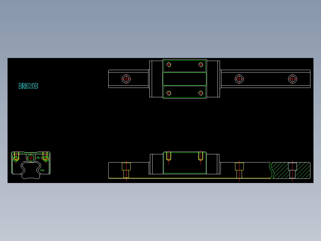 直线导轨BRH20B