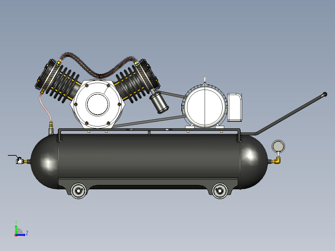 二级往复式空气压缩机