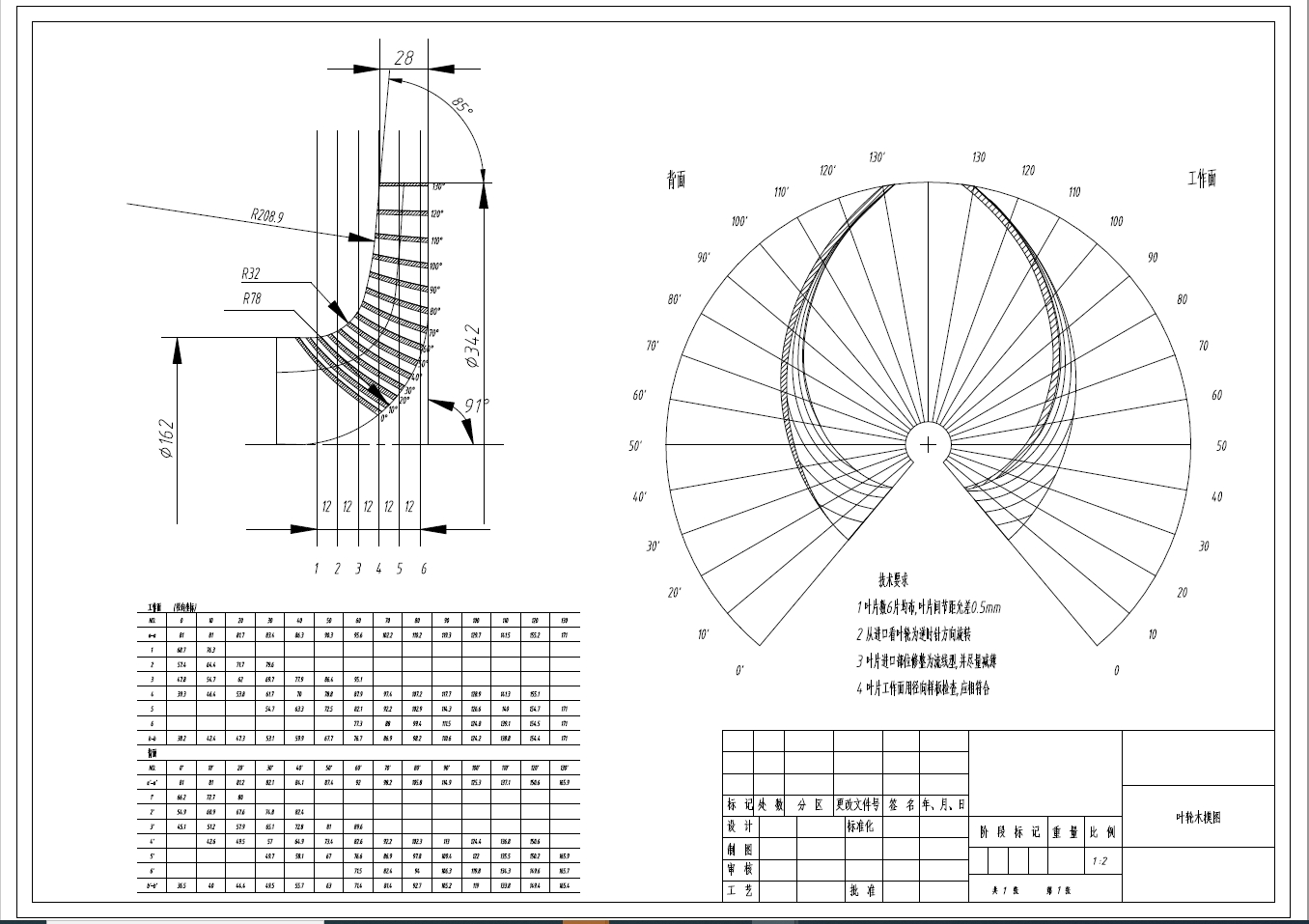 常温清水单级单吸卧式离心泵设计+CAD+说明书