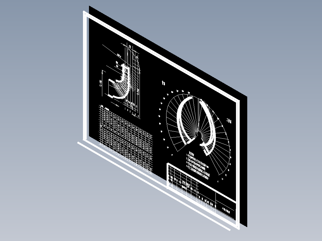 常温清水单级单吸卧式离心泵设计+CAD+说明书