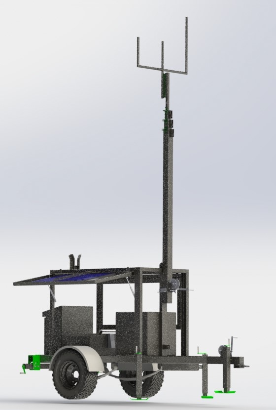 Portable Tower拖车移动信号塔