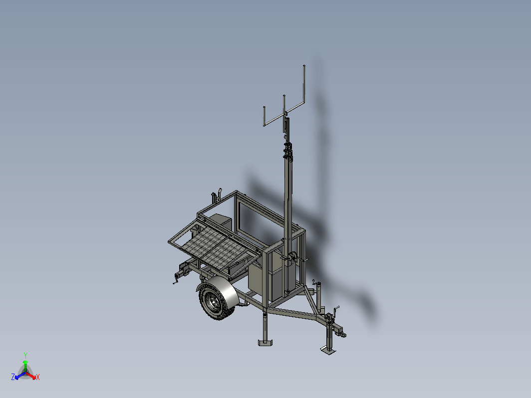 Portable Tower拖车移动信号塔