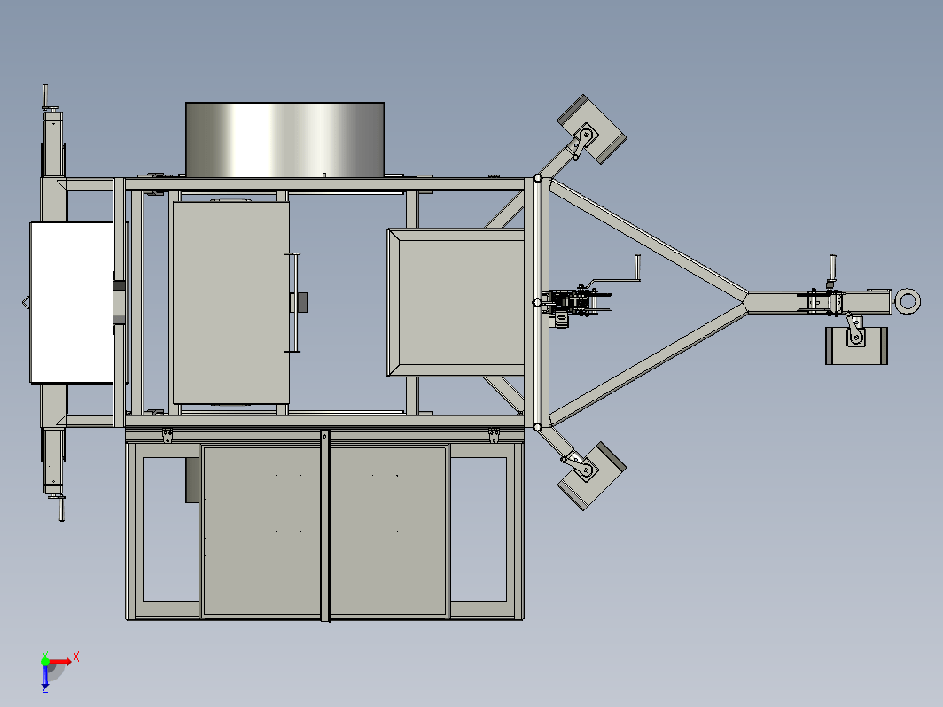 Portable Tower拖车移动信号塔