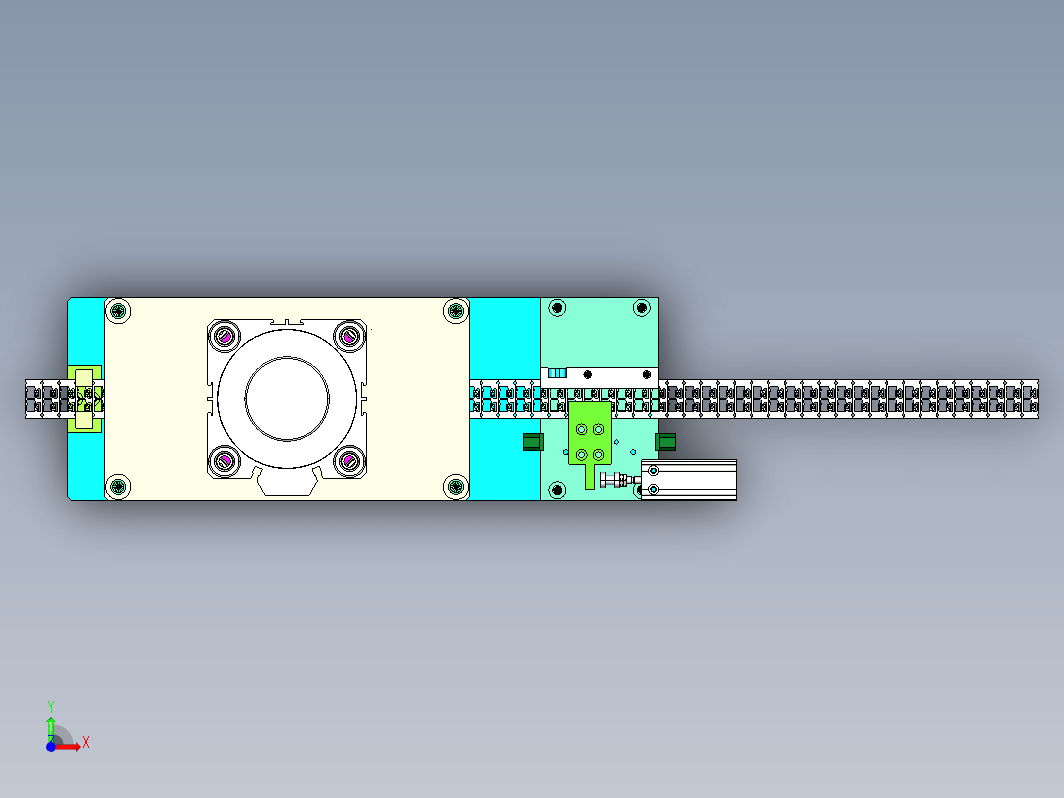 焊接裁切机step