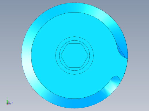 UG多轴带刀路练习图-凸轮件缩略图