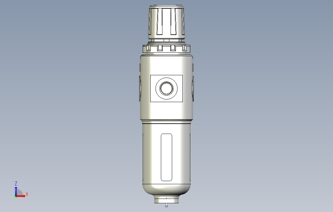 气源处理元件三点式组合3D-AFR-150-H-BG系列