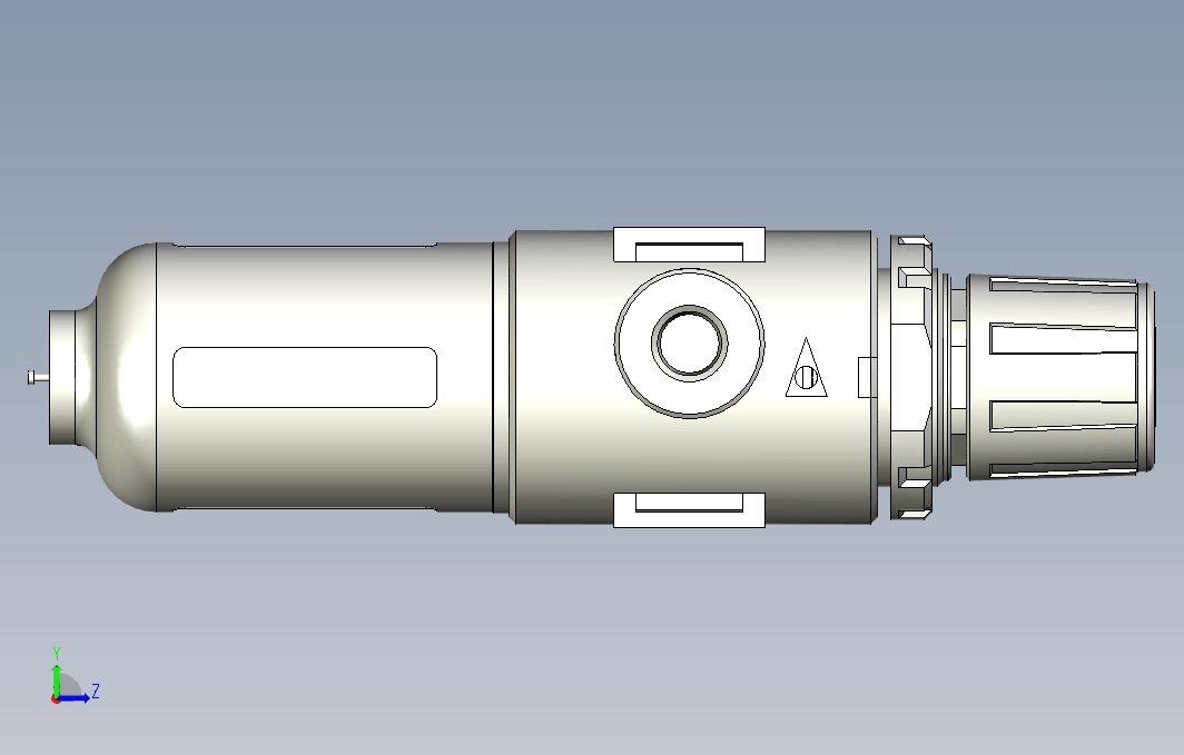 气源处理元件三点式组合3D-AFR-150-H-BG系列