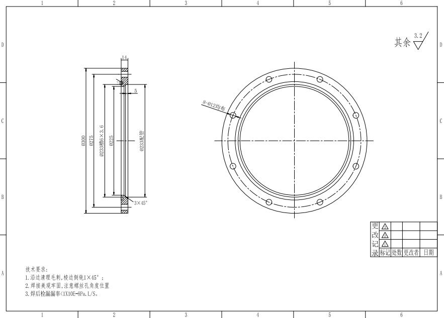 M0086-25-400全系列标准活套法兰CAD+==505315=40