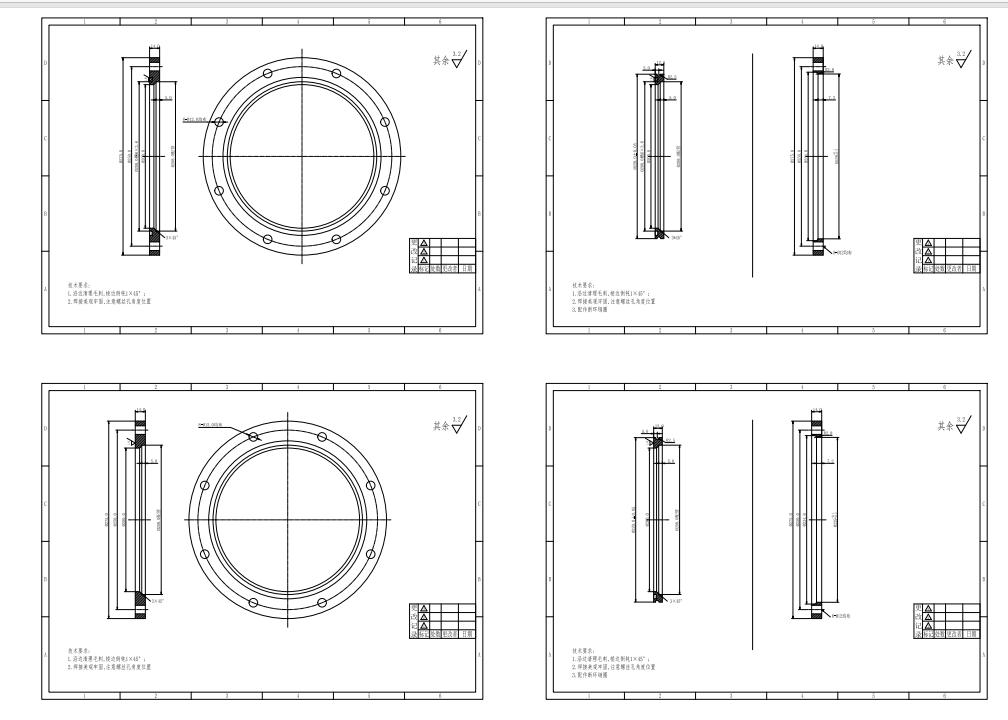 M0086-25-400全系列标准活套法兰CAD+==505315=40