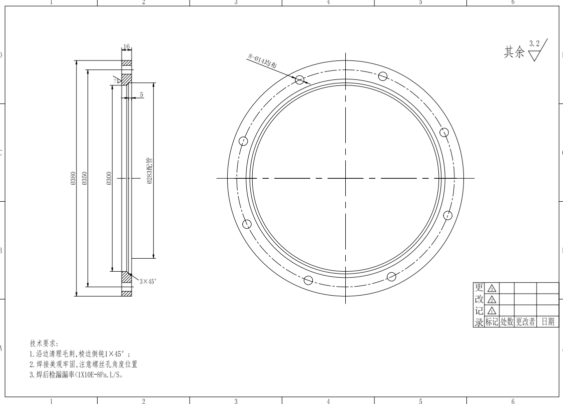 M0086-25-400全系列标准活套法兰CAD+==505315=40