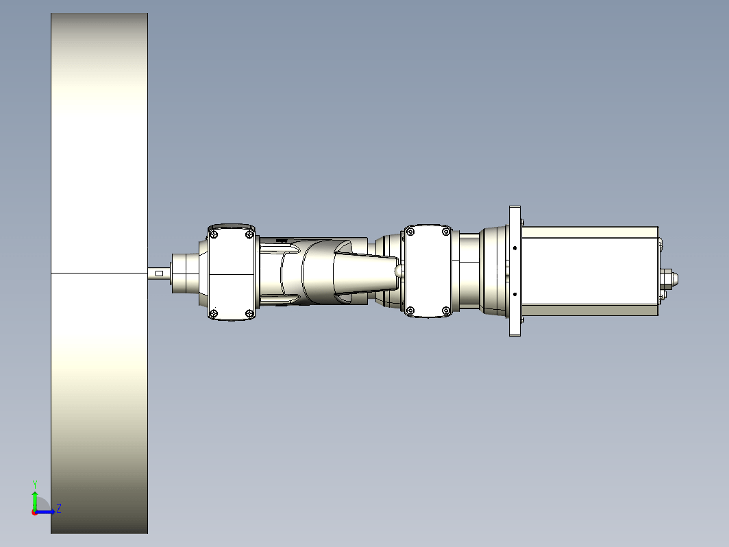 定制机器人IRS112-3-35Z13RS3整机外形图）