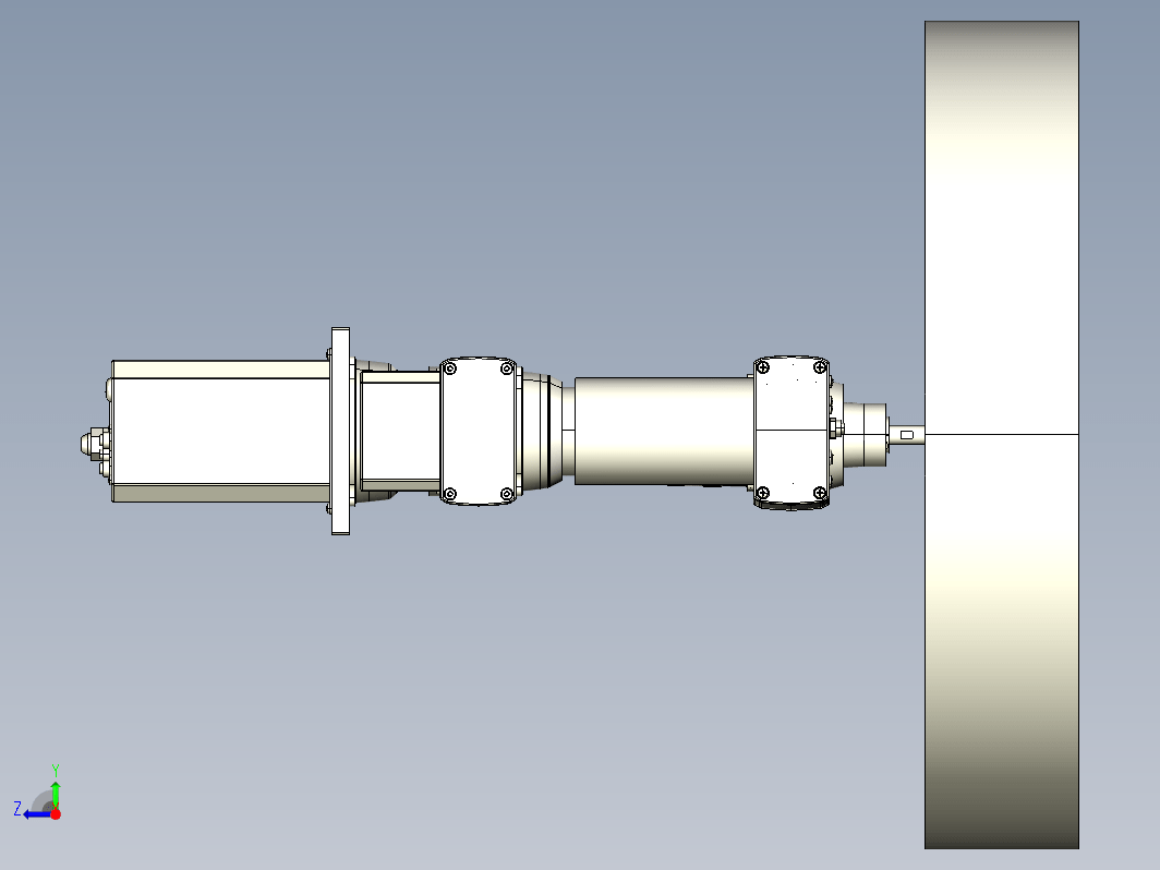 定制机器人IRS112-3-35Z13RS3整机外形图）