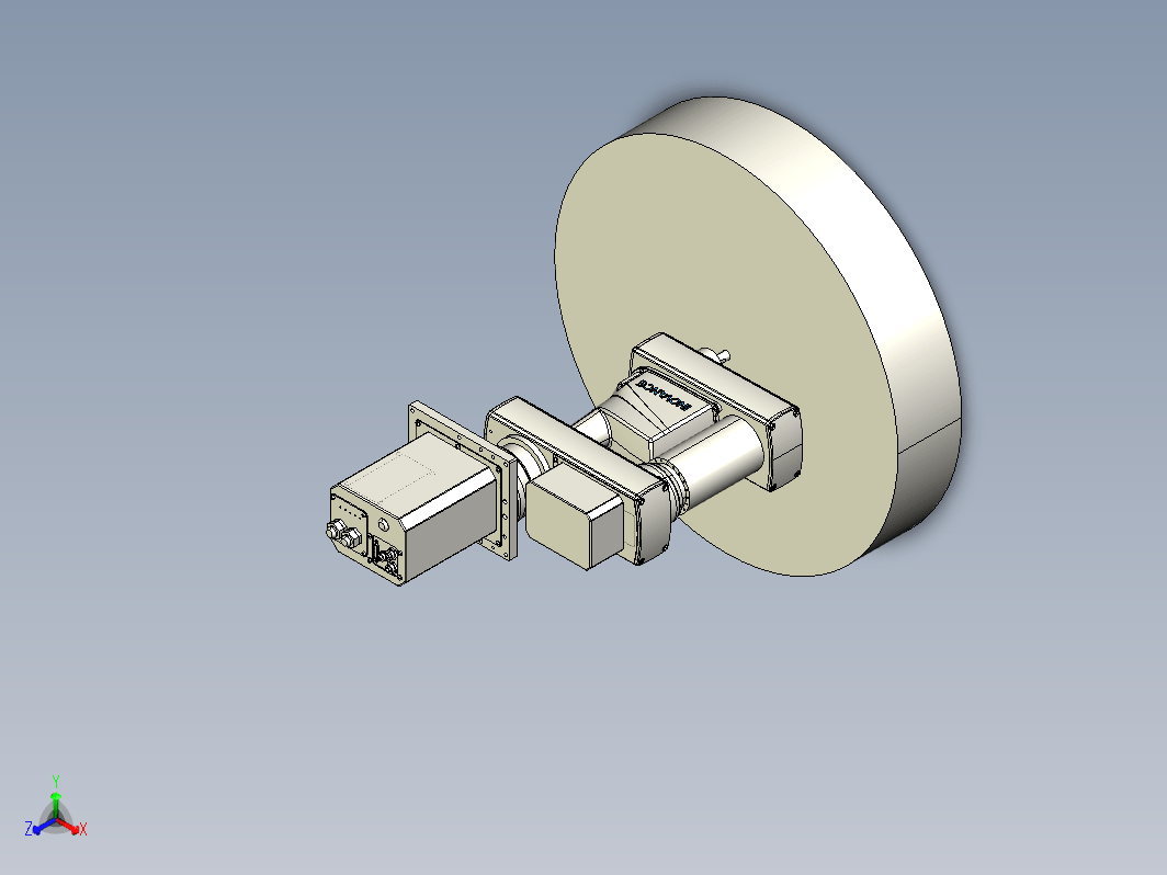 定制机器人IRS112-3-35Z13RS3整机外形图）