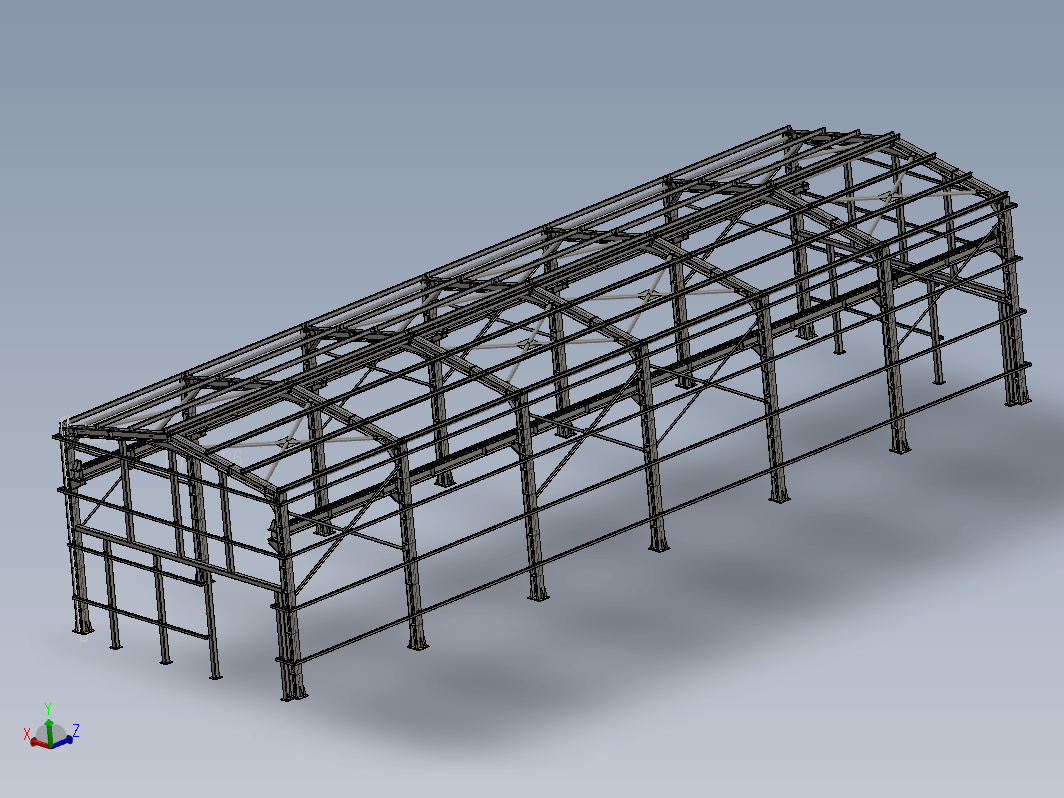 steel structure厂房钢结构