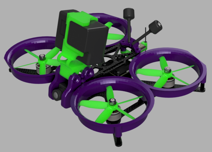四轴无人机 Shen Drones Squirt