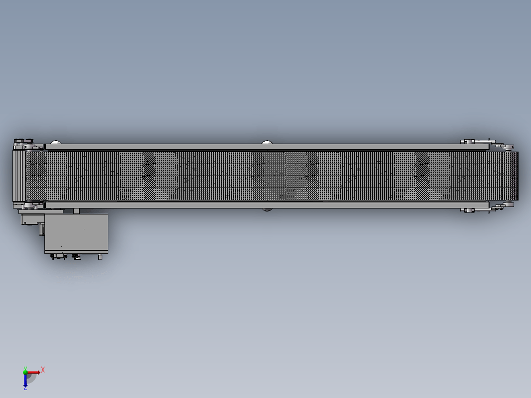 3米0.35米网链输送机