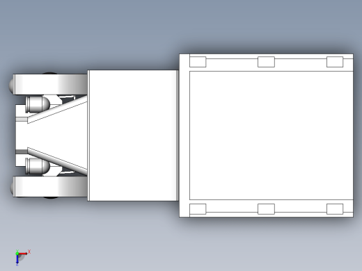 木制卡车玩具车模型3D图缩略图