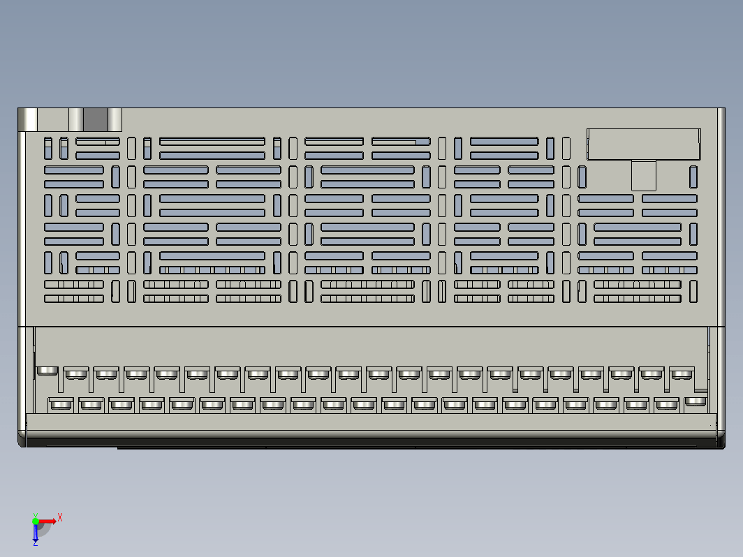 雷赛MP系列运动控制PLC3D模型图