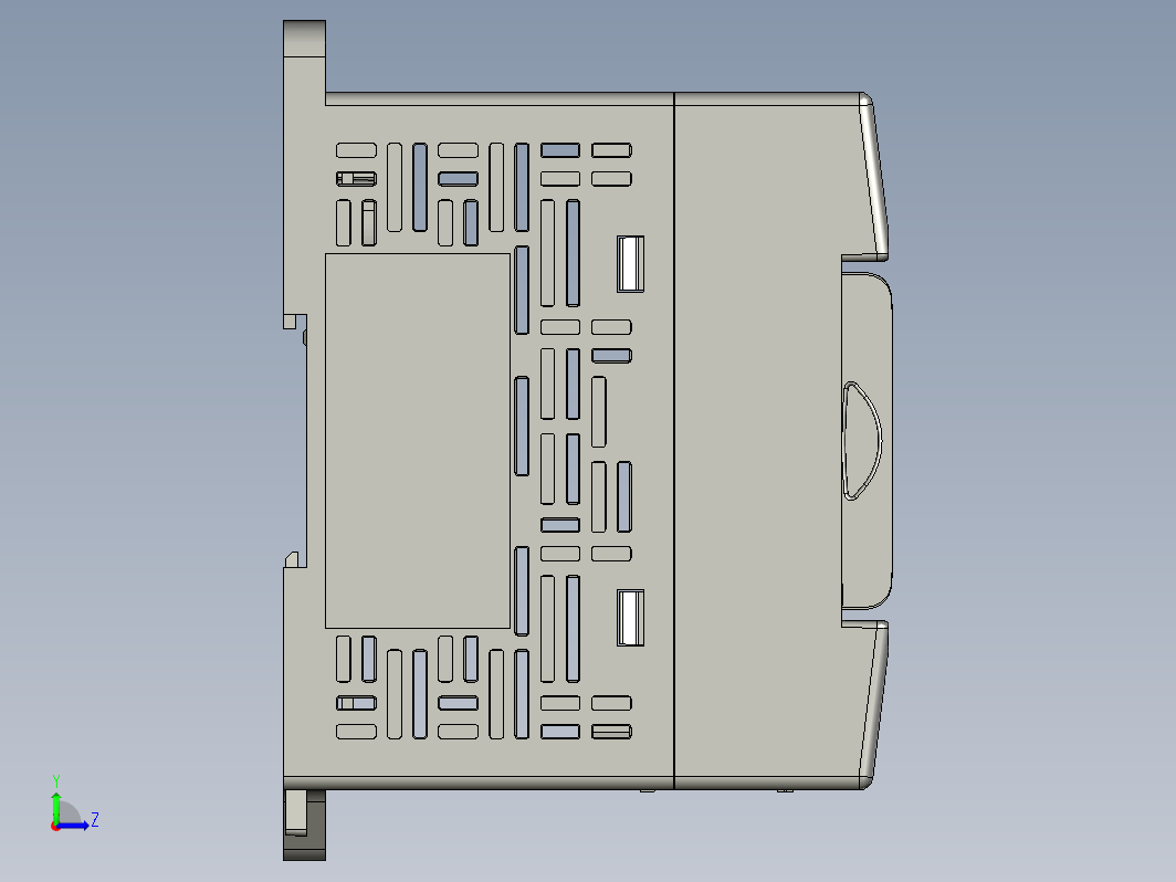 雷赛MP系列运动控制PLC3D模型图