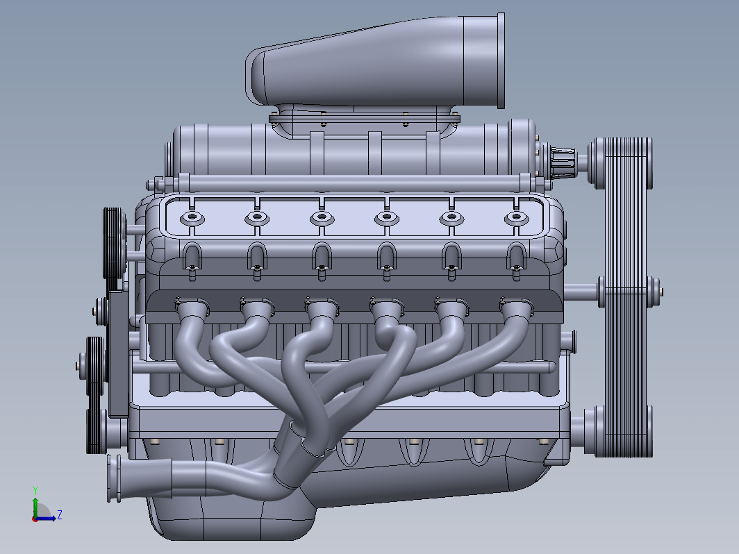 十二缸活塞发动机 V12 Engine