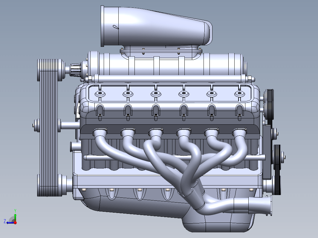 十二缸活塞发动机 V12 Engine