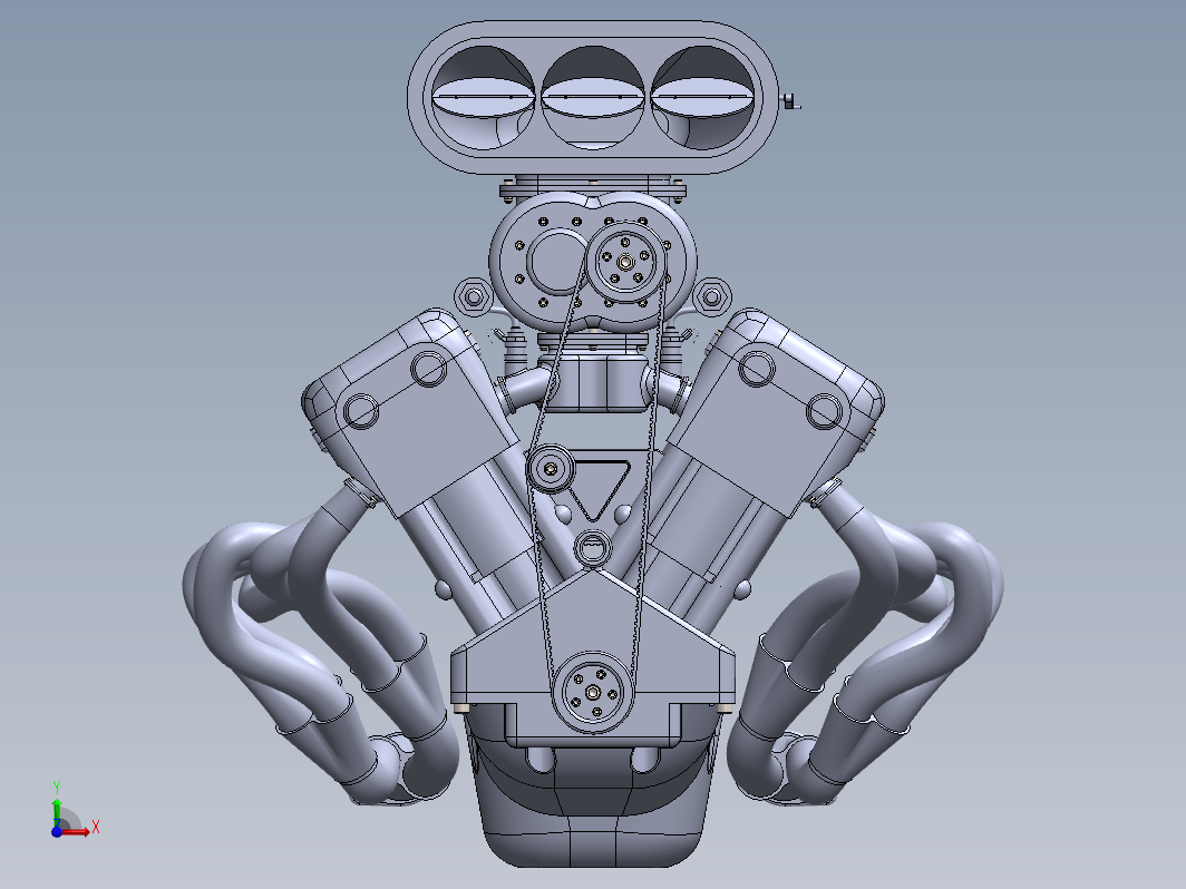 十二缸活塞发动机 V12 Engine