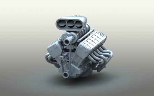 十二缸活塞发动机 V12 Engine