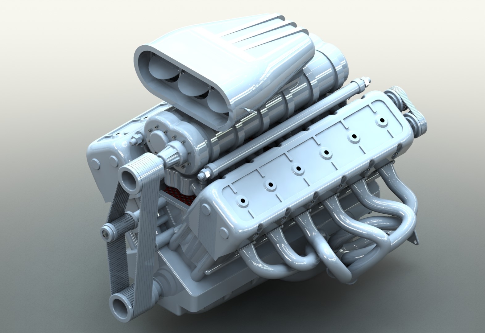 十二缸活塞发动机 V12 Engine