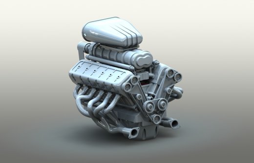 十二缸活塞发动机 V12 Engine缩略图