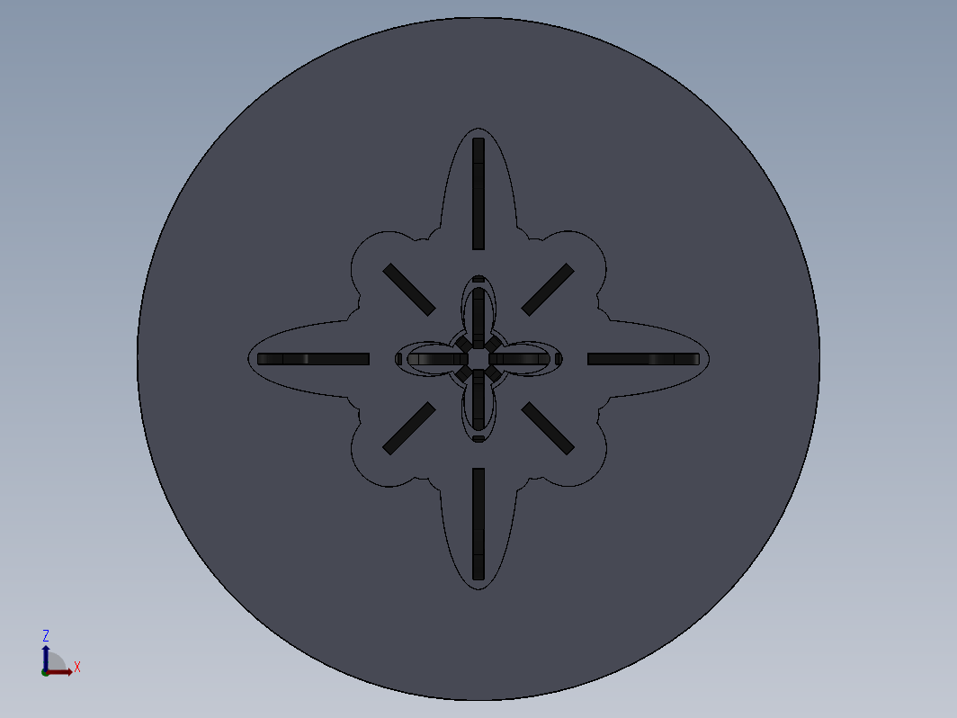 激光切割圆桌子玩具拼装模型