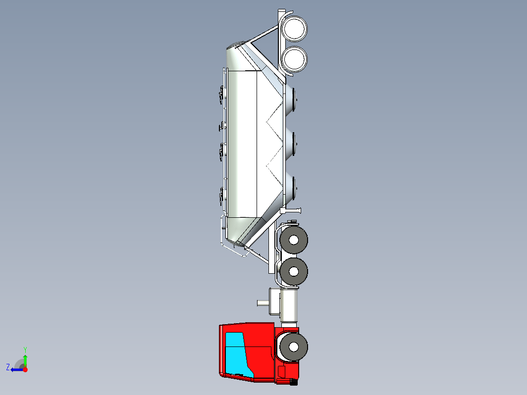 34立方水泥罐车