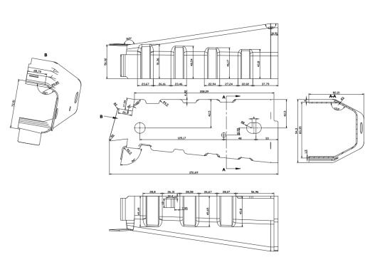 保险杠支撑板成形工艺分析及模具设计【三套模具】CAD+说明书缩略图