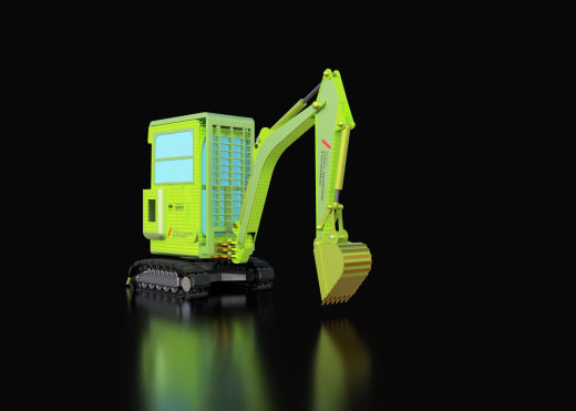 360 excavator挖掘机缩略图