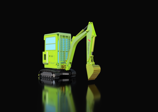 360 excavator挖掘机缩略图