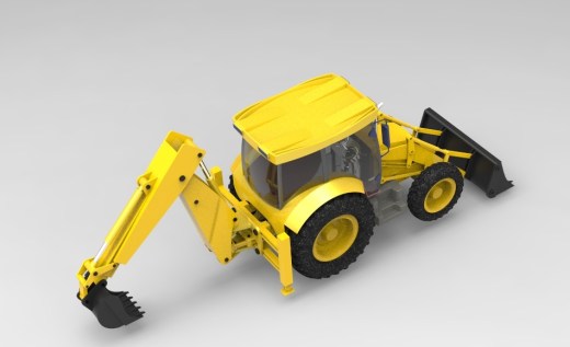 JCB3CX挖掘装载机缩略图