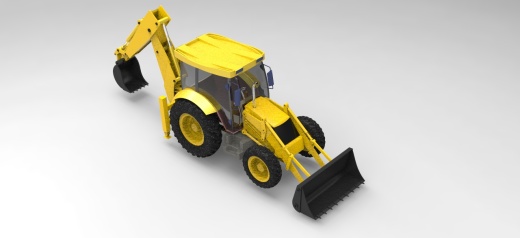 JCB3CX挖掘装载机缩略图