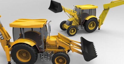 JCB3CX挖掘装载机缩略图