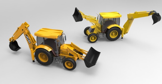 JCB3CX挖掘装载机缩略图