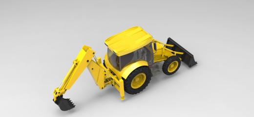 JCB3CX挖掘装载机缩略图