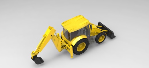 JCB3CX挖掘装载机缩略图