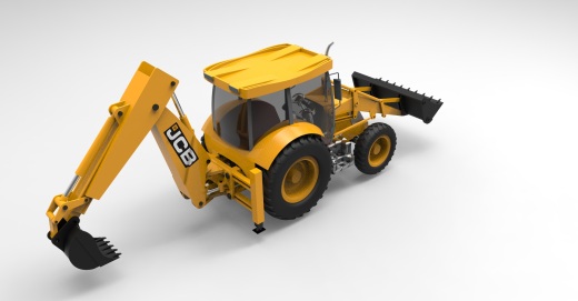 JCB3CX挖掘装载机缩略图