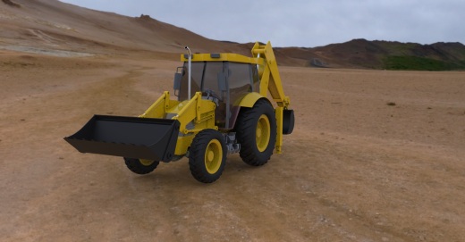 JCB3CX挖掘装载机缩略图