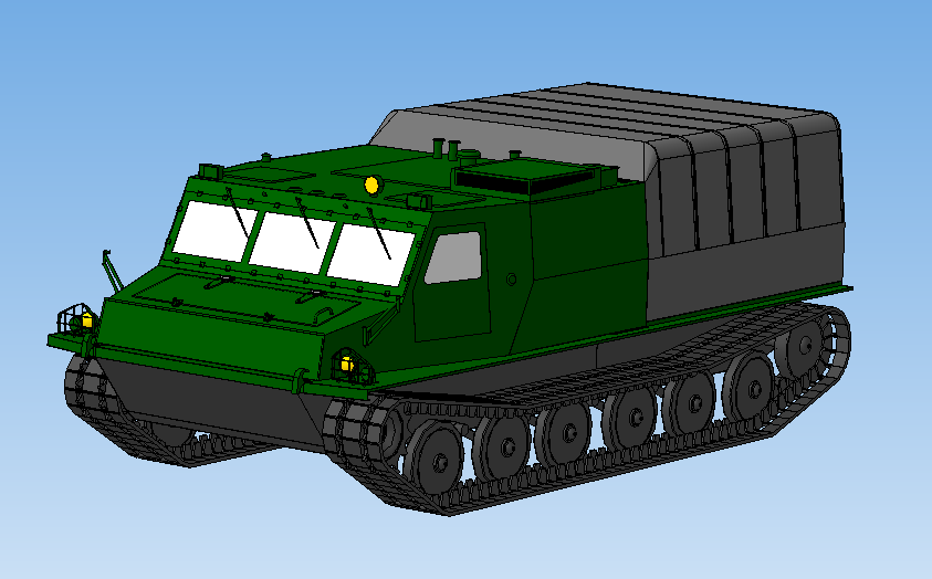 全地形车 All-terrain vehicle layout