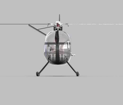 OH-6A直升机缩略图